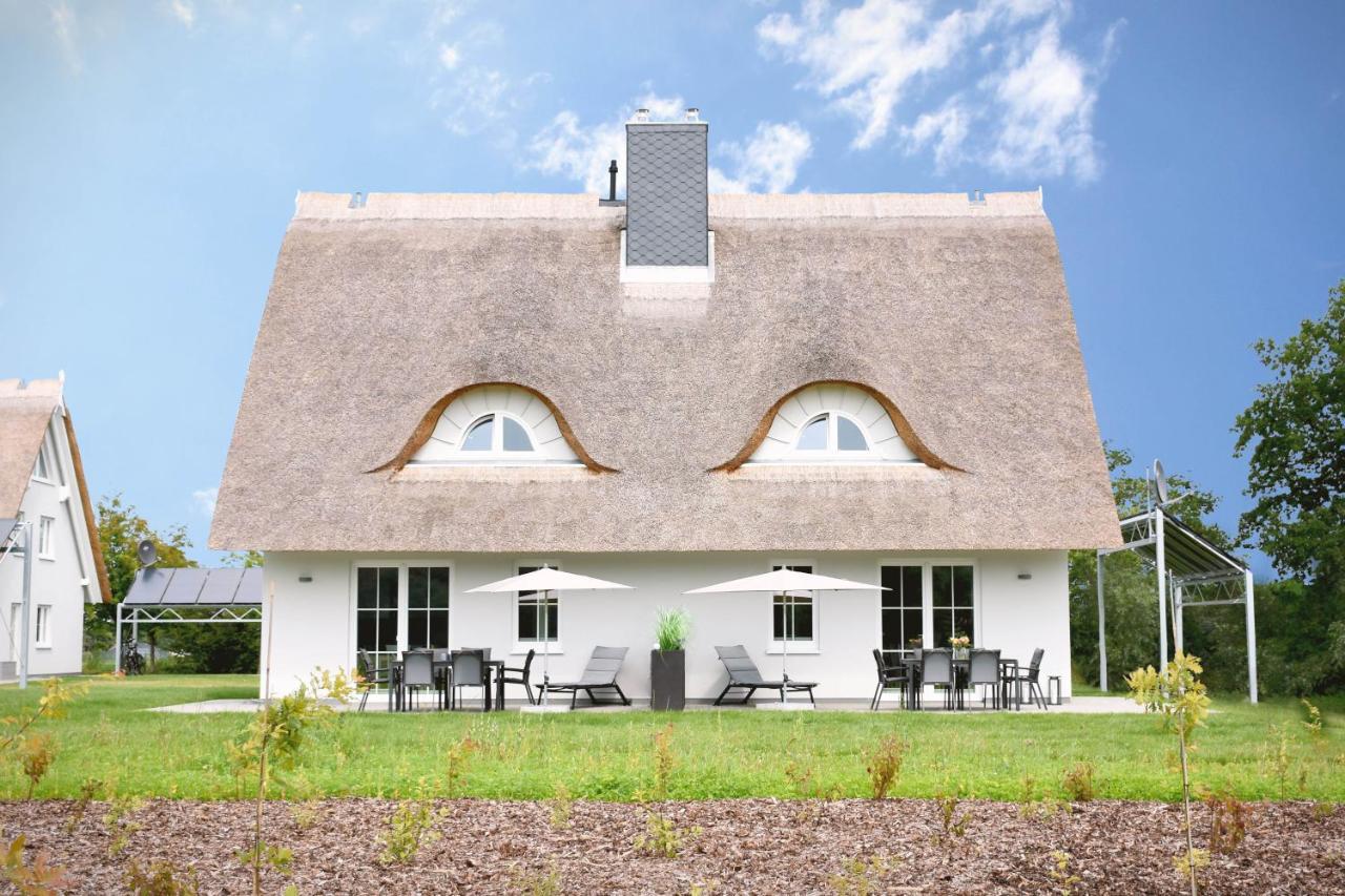 Reetidyll am Haff Villa Pepelow Exteriör bild