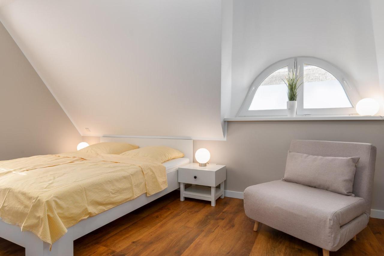 Reetidyll am Haff Villa Pepelow Exteriör bild