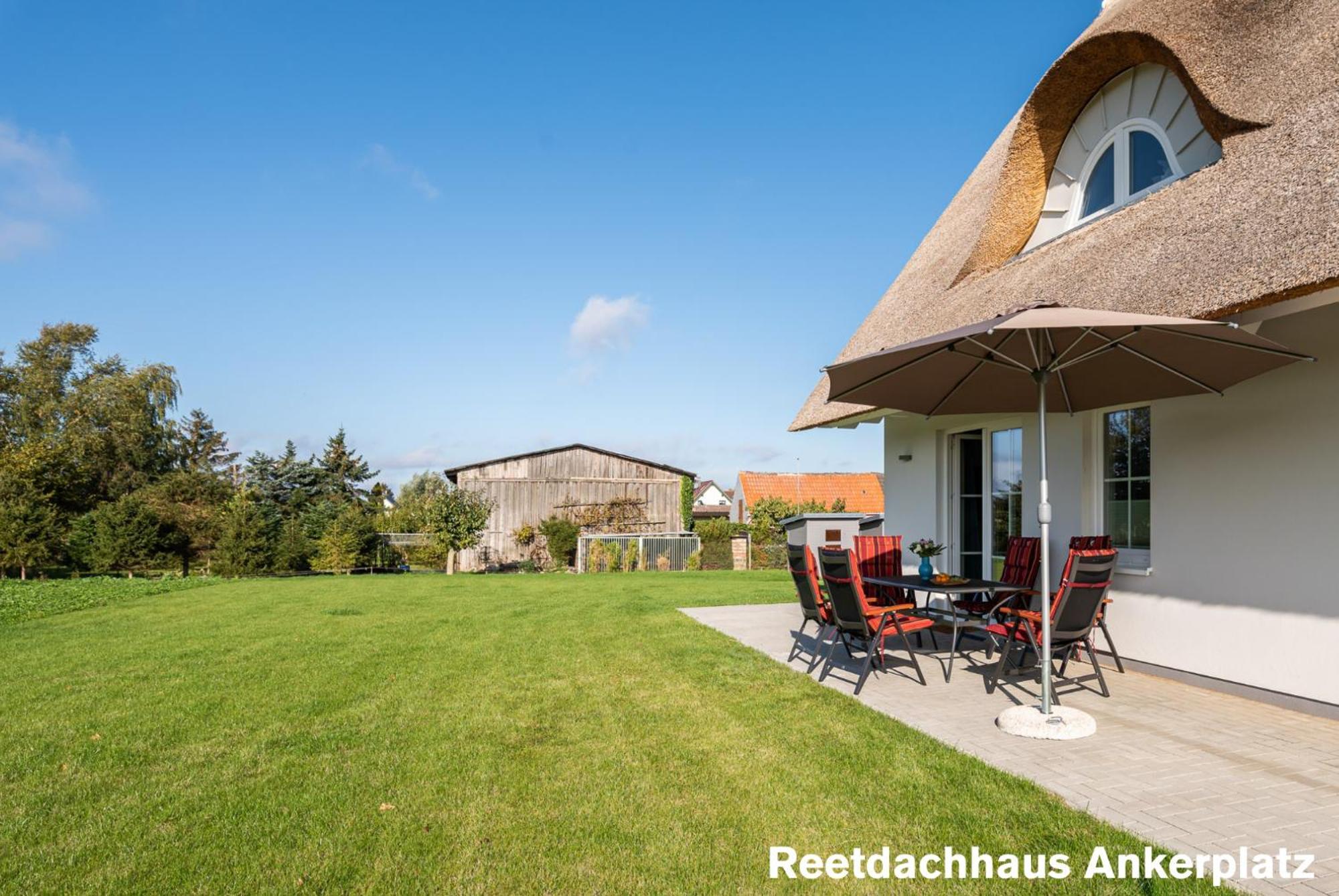Reetidyll am Haff Villa Pepelow Exteriör bild