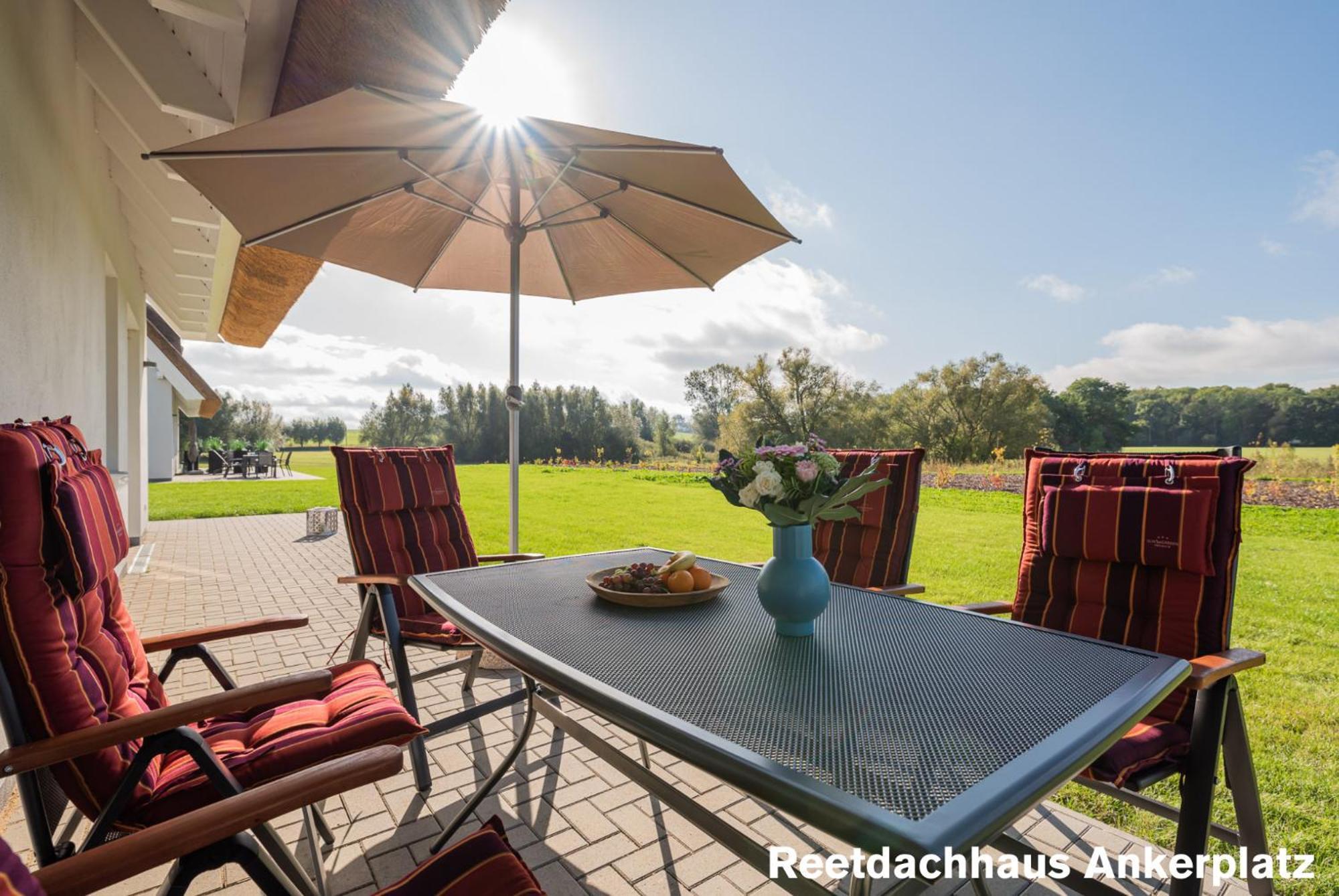 Reetidyll am Haff Villa Pepelow Exteriör bild